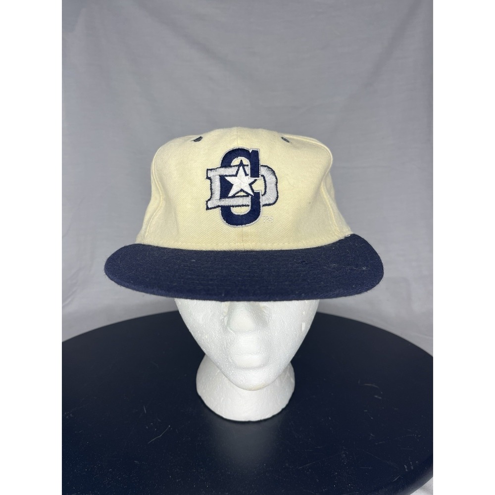 Vintage New Era 5950 Dallas Cowboys Hat Cap Fitted Size 7 3/8 Cream Team NFL